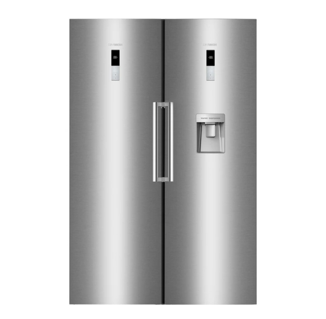 یخچال فریزردوقلو اکس ویژن مدلTDR625وTDF625 استیل
