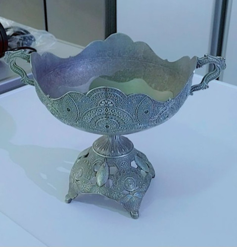 کاسه پیوتر پایه دار
